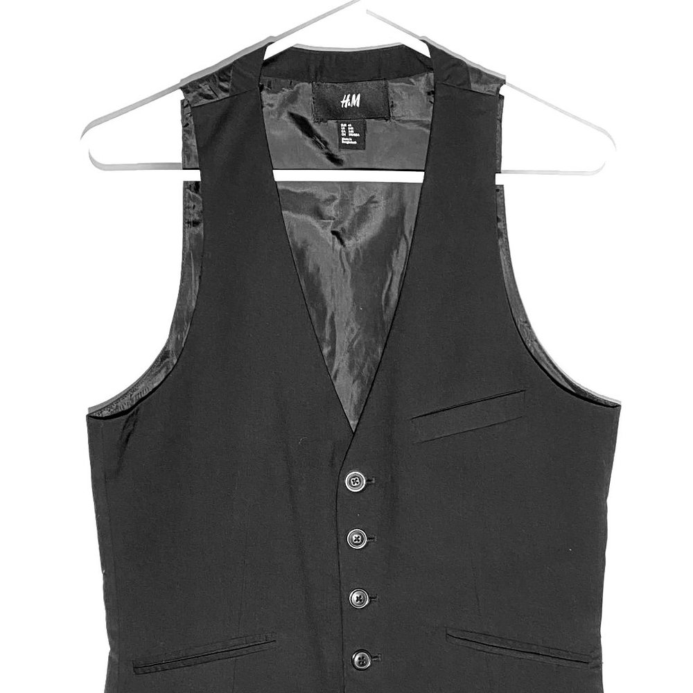 H&M Black Men's Suit Vest